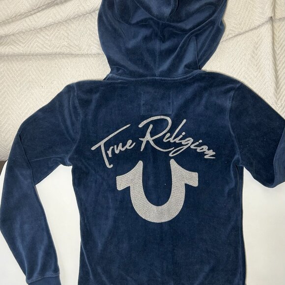 Velour True Religion Tracksuit Set - Picture 4 of 8